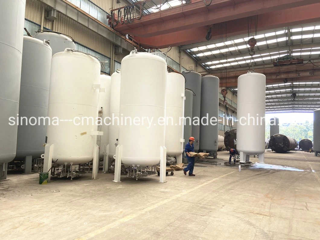 5m3 16bar Mini Cryogenic Liquid Nitrogen Storage Tank Microbulk Cylinder for Gas Industry