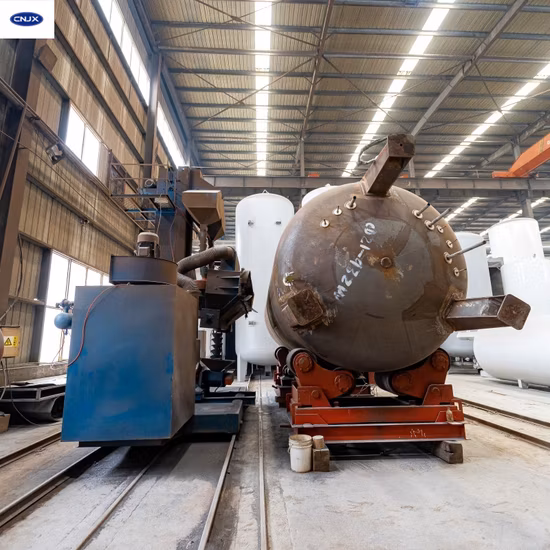 Mini pequeño tanque criogénico de gasificador de almacenamiento de argón y nitrógeno de oxígeno líquido