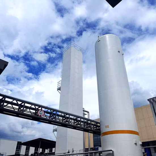 Planta de separación de aire líquido y gaseoso criogénico de alta pureza Plantas de gas nitrógeno y oxígeno