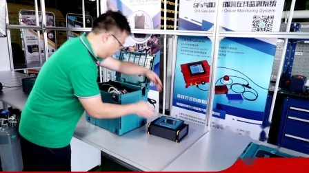 Dispositivo portátil de prueba de fugas de gas SF6 con método NDIR