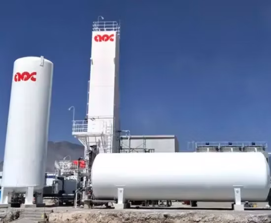 Planta de Producción de Nitrógeno Oxígeno Líquido y Gaseoso