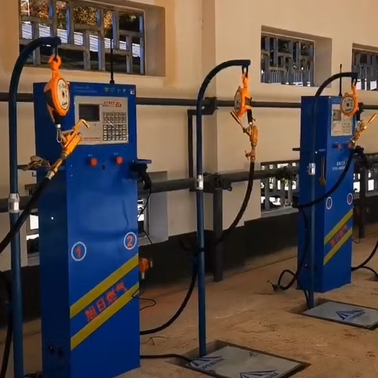 Báscula de llenado de GLP de manguera única para estación de servicio de GLP