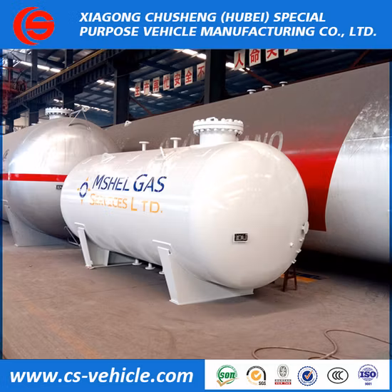 Tanque de almacenamiento de gas LPG de 50m3 / 50cbm / 50000L / 25tons para Nigeria